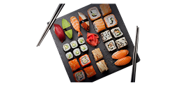 Monsieur Sushi : Nos Plateaux à partager